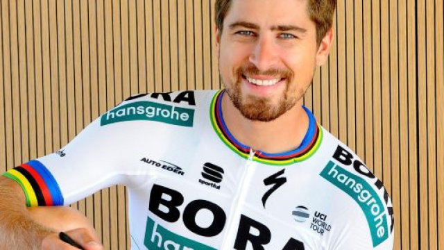 Peter Sagan, uomo copertina della Bora Hansgrohe
