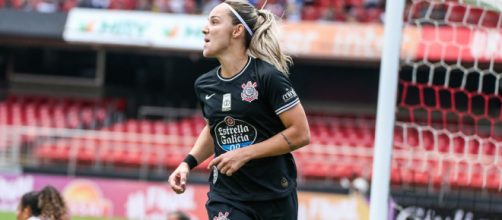 Corinthians venceu o primeiro jogo. (Bruno Teixeira/Corinthians)