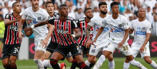 Peixe recebe o Tricolor na Vila Belmiro. (Arquivo Blasting News)