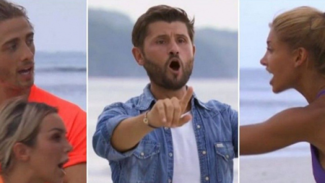 Dylan a crach&eacute; sur M&eacute;lanie. TF1 le voit comme un "acte irr&eacute;parable" et le vire de l'&eacute;mission. Credit: Capture d'&eacute;cran/TF1