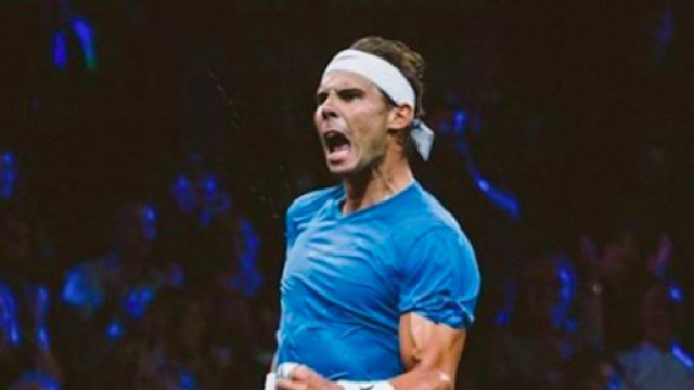 Rafael Nadal devient le plus vieux joueur &agrave; terminer la saison en tant que n&deg; 1. Credit: Instagram/rafaelnadal