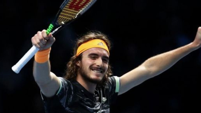 Stefanos Tsitsipas &egrave; il primo finalista delle Atp Finals 2019