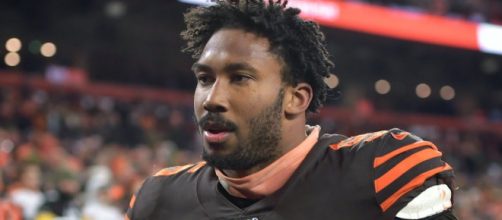 Myles Garrett has the forgiveness of Colts owner Jim Irsay at least [Image via NFL.com/YouTube]