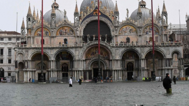 Ancora acqua alta a Venezia: allerta meteo.