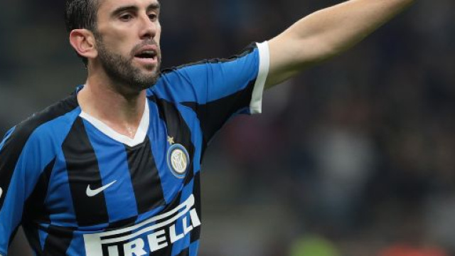 Diego Godin, difensore dell'Inter.