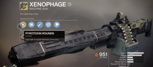 No wonder the weapon's kinda meh. [Image source: Mesa Sean/YouTube]