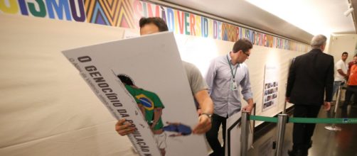 Deputado coronel Tadeu comete ato de vandalismo no dia da consci&ecirc;ncia negra. (Arquivo Blasting News)