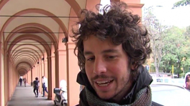 Mattia Santori, uno dei fondatori del movimento delle sardine