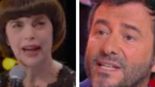 Bernard Montiel et Mireille Mathieu se sont expliqu&eacute;s sur le plateau de TPMP. Credit: capture d'&eacute;cran/TPMP