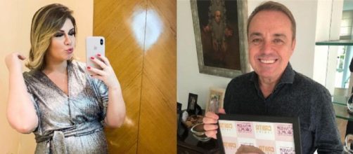 Mar&iacute;lia Mendon&ccedil;a desabafa sobre caso Gugu. (Reprodu&ccedil;&atilde;o/Instagram/@mariliamendoncacantora/@guguliberato)