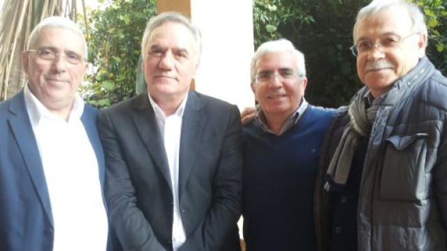 Alfonso Farruggia, Sergio Cervo, Francesco Crisafulli e Antonio Borzilleri
