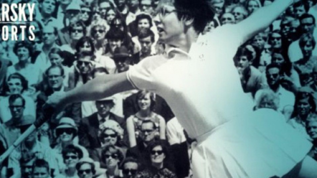 Billie Jean King a 76 ans ce 22 novembre 2019. Credit: Twitter/VarskySports