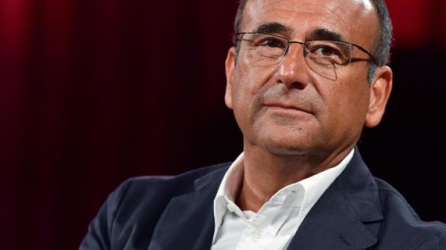 Carlo Conti, il conduttore di "Tali e Quali"- gds.it