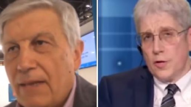 Aldo Grasso e Mario Giordano (Ph. YouTube).