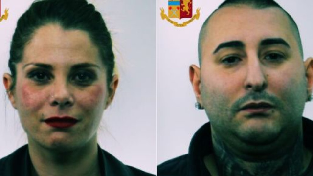 Romina Giarraffa e Giuseppe Manca sono stati arrestati dalla Polizia.