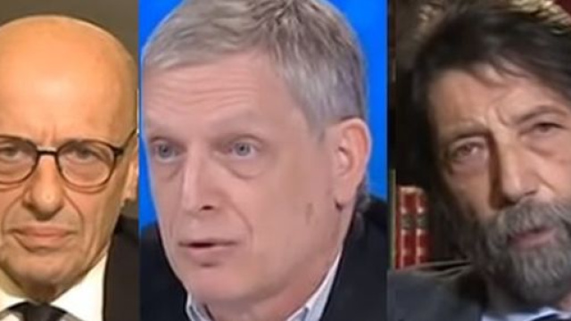 Sallusti, Cuperlo e Cacciari si sono confrontati sul tema 'sardine'.