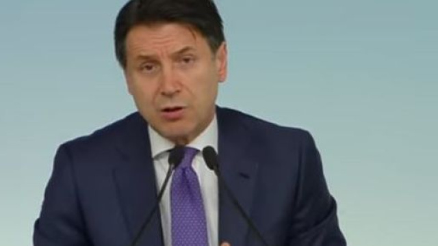 Il Presidente del Consiglio Giuseppe Conte.