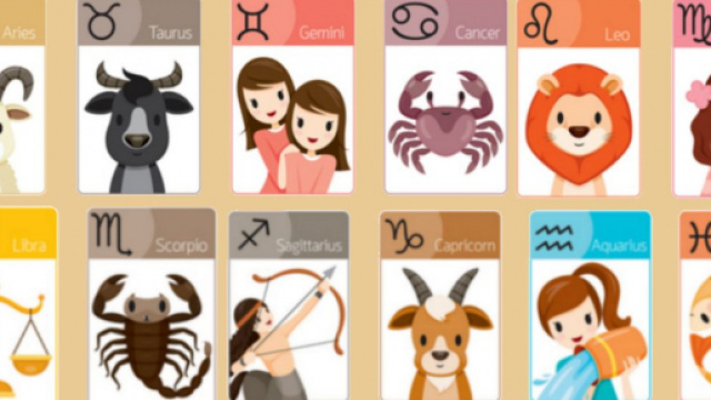 Una rappresentazione dei dodici segni dello zodiaco