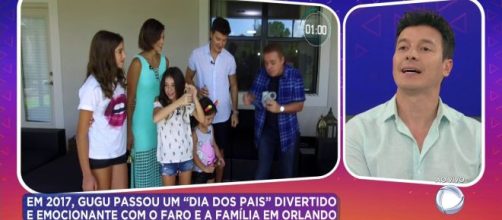 Rodrigo Faro pergunta por Ibope em homenagem para Gugu Liberato. (Arquivo Blasting News)