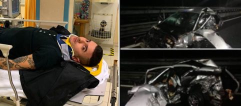 Junior Cally, incidente a Fiumicino: 'Non metto mai la cinta, stavolta senza sarei morto'