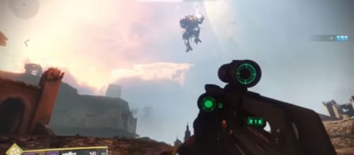 Destiny 2 - And away he goes. [Image source: JB3/YouTube]
