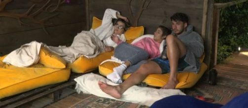 Lucas, Hariany e Thayse est&atilde;o na berlinda de 'A Fazenda'. (Arquivo Blasting News)