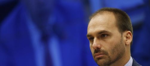 Eduardo Bolsonaro ser&aacute; julgado pelo conselho de &eacute;tica. (Arquivo Blasting News)