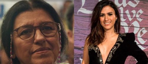 Tata Werneck teceu elogios a "Amor de M&atilde;e". (Fotomontagem)