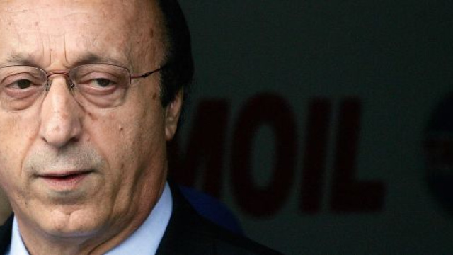 Luciano Moggi ex amministratore delegato della Juventus.