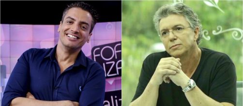 Leo Dias pede vaga no BBB20 a Boninho. (Fotomontagem)