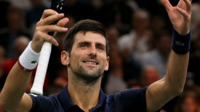 Novak Djokovic through to Paris Masters final.
