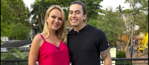 Eliana e Whinderson Nunes no Programa Eliana. (Reprodu&ccedil;&atilde;o/SBT)