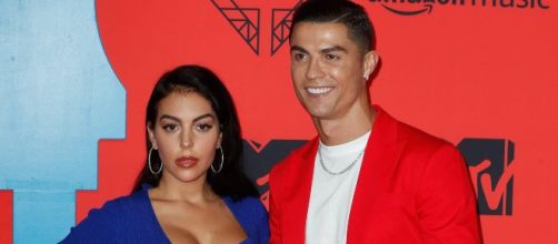 Georgina junto a Cristinao Ronaldo