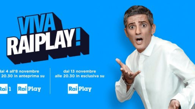 Da questa sera 'Viva Rai Play' di Fiorello
