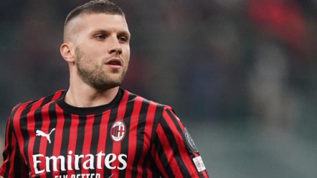 Ante Rebic, probabile titolare contro la Juve