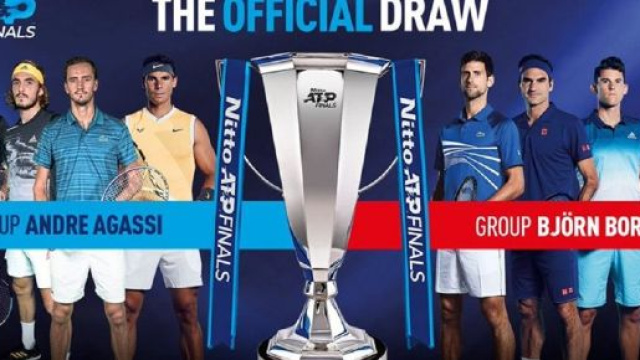 Atp Finals 2019, sorteggiati i due gironi