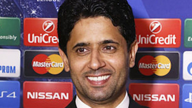 Nasser Al-Khela&iuml;fi, directeur du PSG. Credit: Wikimedia Commons
