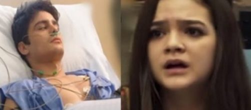 O namorado de Agno ser&aacute; ferido. (Reprodu&ccedil;&atilde;o/Gshow)