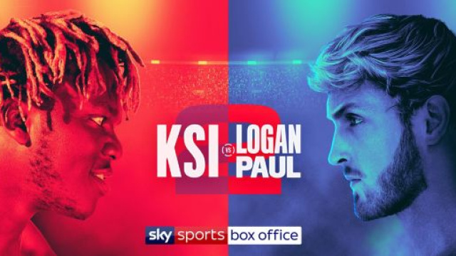 KSI vs Logan Paul 2 a Los Angeles, su DAZN
