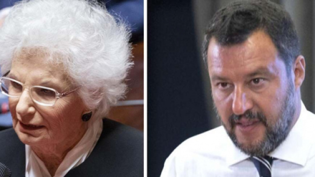 Liliana Segre sotto scorta: il commento di Matteo Salvini