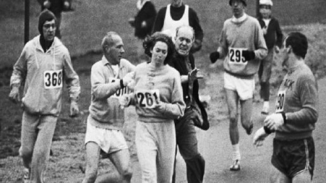 Kathrine Switzer, maratona Boston