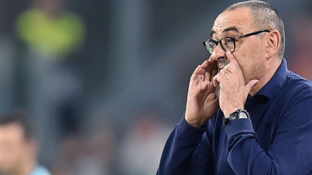 Maurizio Sarri, mister della Juventus