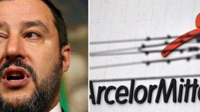 ArcelorMittal, offensiva del M5S contro Matteo Salvini