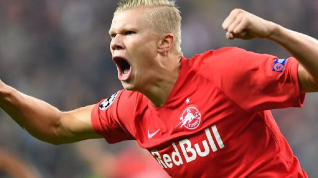 Erling Haaland, punta del Salisburgo.