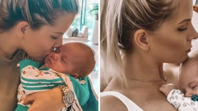 Jessica Thivenin et son fils Maylone. Credit: Instagram/ jessicathivenin