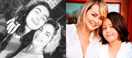 B&aacute;rbara Mori e Gaby Spanic s&atilde;o m&atilde;es solteiras. (Reprodu&ccedil;&atilde;o Instagram/@gabyspanictv @smayermori)