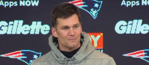 Brady will turn free agent after this season. [Image Source: New England Patriots/YouTube]