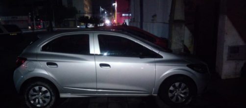 Criminoso &eacute; preso ap&oacute;s assaltar dois com&eacute;rcios e manter motorista de app ref&eacute;m em S&atilde;o Jos&eacute; dos Campos. (Pol&iacute;cia Militar/Divulga&ccedil;&atilde;o)