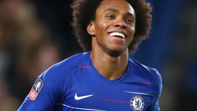 Willian, centrocampista offensivo del Chelsea.