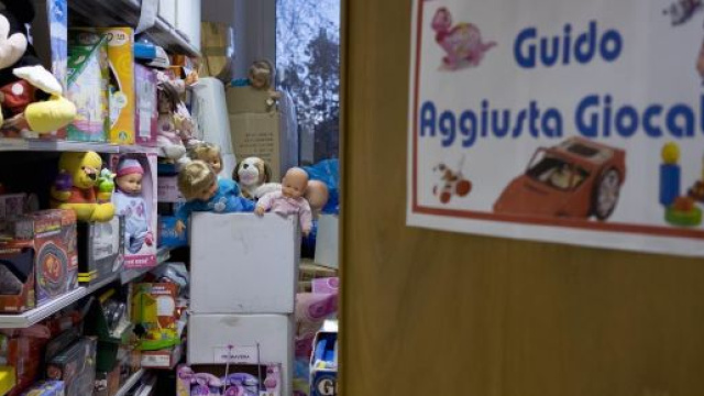 i giocattoli a cui Guido restituisce la vita